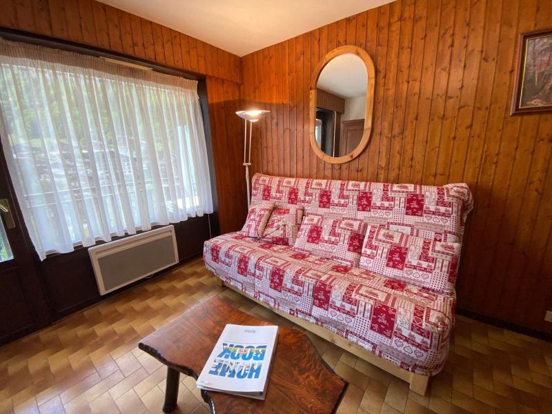 Rent in ski resort Studio sleeping corner 4 people (A-1K) - Résidence l'Orée des Pistes - Le Grand Bornand - Living room