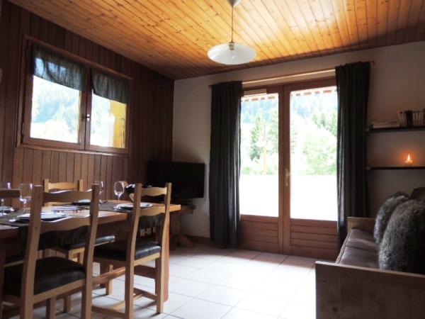 Rent in ski resort Résidence la Duche - Le Grand Bornand - Living room