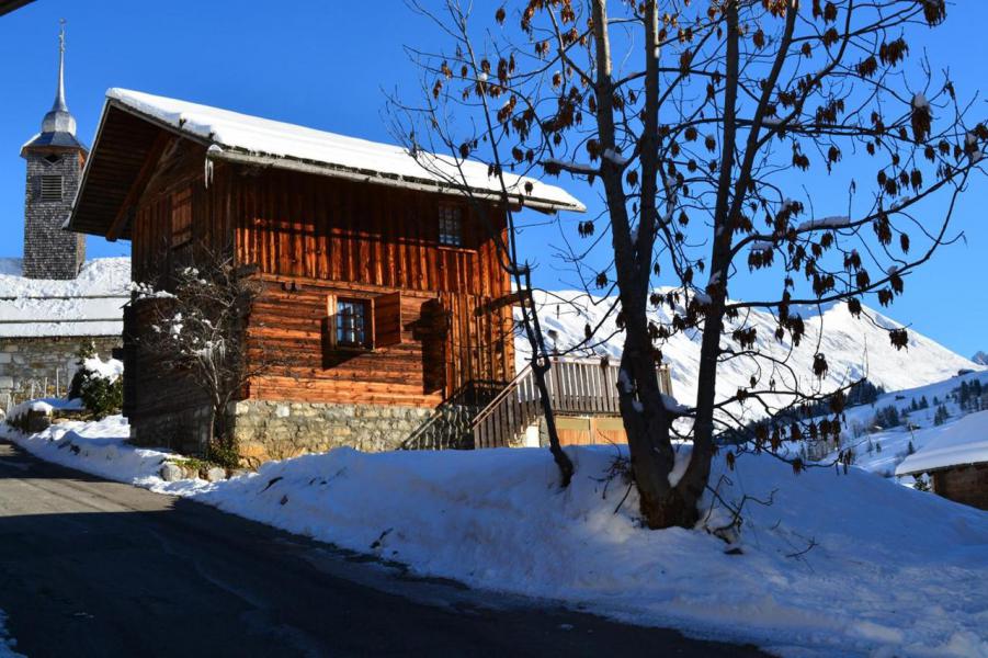 Vacances en montagne Studio cabine 6 personnes (4) - Résidence la Loria - Le Grand Bornand - Extérieur hiver