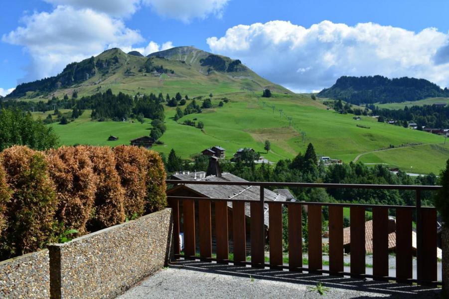 Аренда на лыжном курорте Квартира студия кабина для 6 чел. (4) - Résidence la Loria - Le Grand Bornand - Терраса