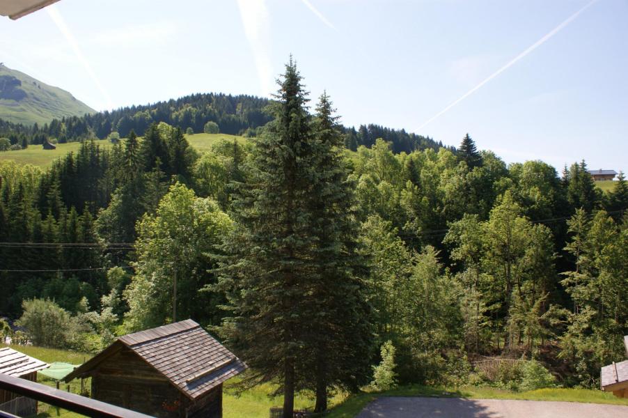 Alquiler al esquí Estudio para 3 personas (0846) - Résidence la Touvière - Le Grand Bornand - Balcón