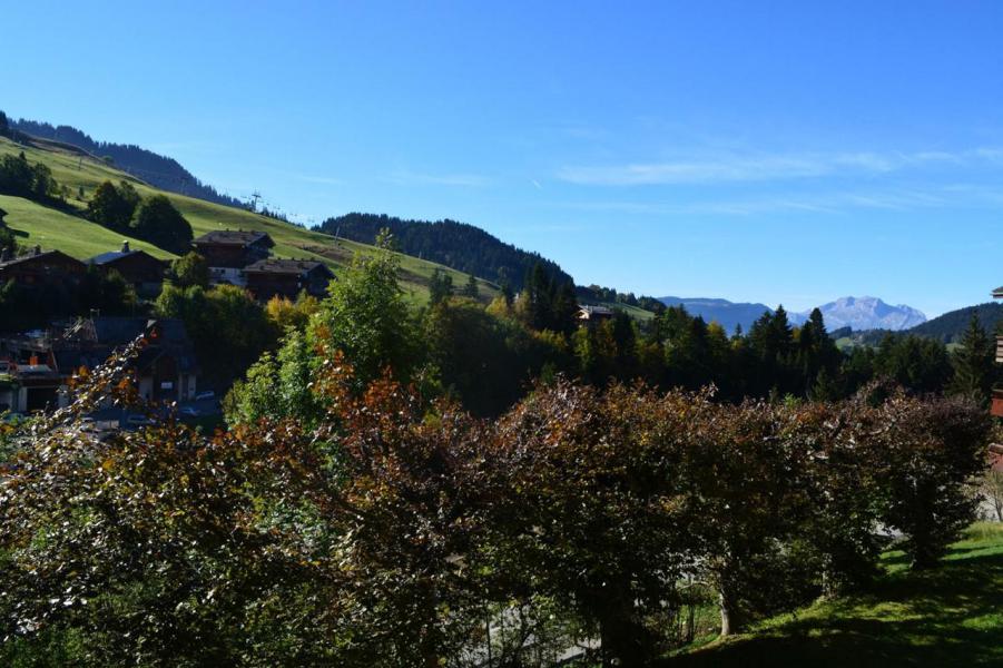 Skiverleih 2-Zimmer-Appartment für 4 Personen (SSE) - Résidence la Vardase - Le Grand Bornand - Balkon