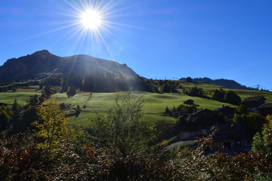 Skiverleih 2-Zimmer-Appartment für 4 Personen (SSE) - Résidence la Vardase - Le Grand Bornand - Balkon