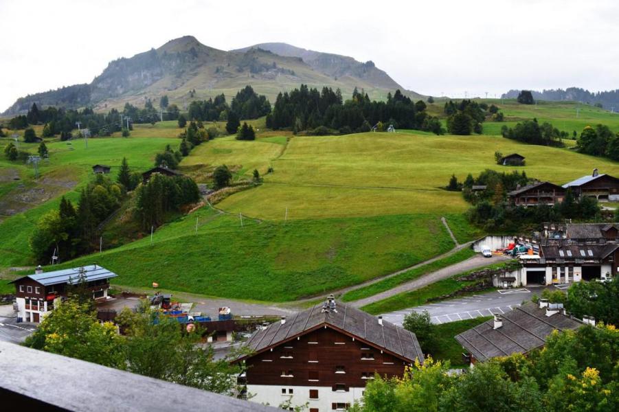 Skiverleih 2-Zimmer-Appartment für 5 Personen (1D) - Résidence la Vardase - Le Grand Bornand - Balkon