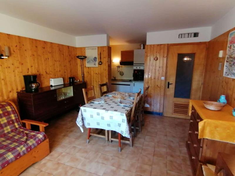 Ski verhuur Appartement 2 kamers 5 personen (1D) - Résidence la Vardase - Le Grand Bornand - Woonkamer