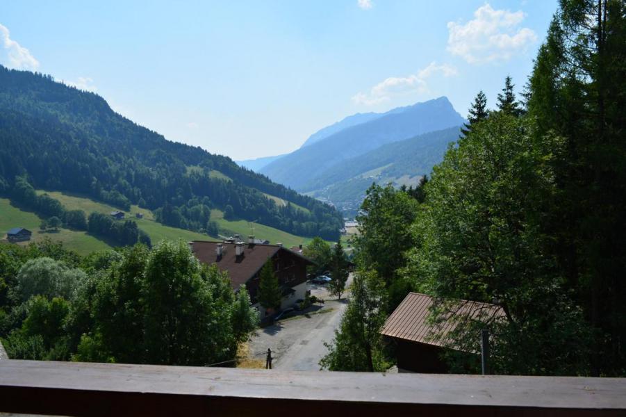 Ski verhuur Appartement duplex 3 kamers 7 personen (A08) - Résidence le Catalpa - Le Grand Bornand - Balkon