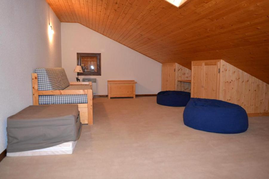 Ski verhuur Appartement duplex 3 kamers 7 personen (A08) - Résidence le Catalpa - Le Grand Bornand - Woonkamer