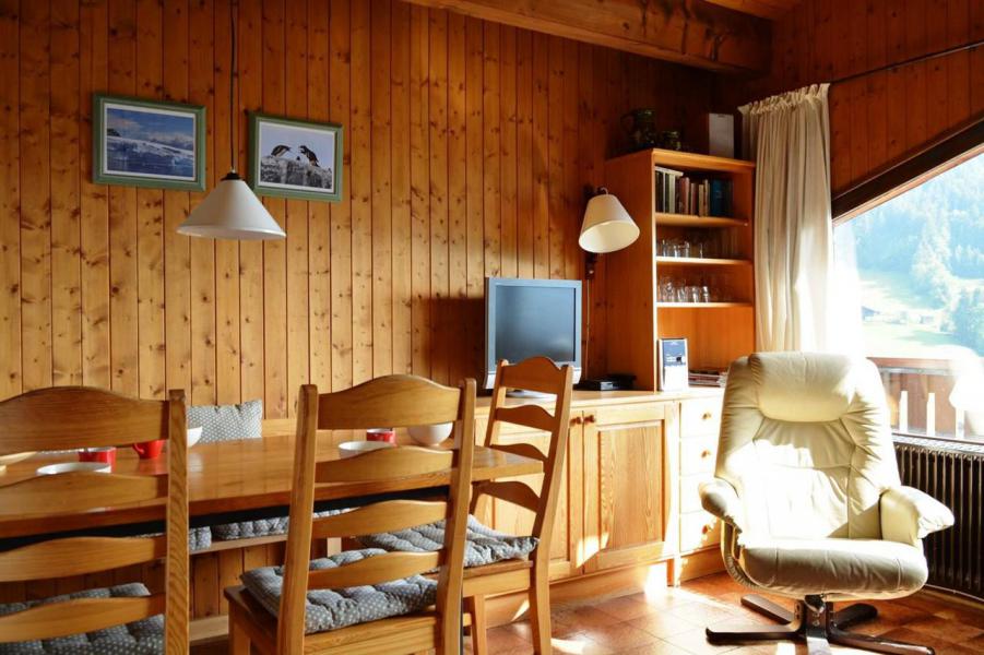 Rent in ski resort 2 room mezzanine apartment 5 people (3M) - Résidence le Cristal - Le Grand Bornand - Living room