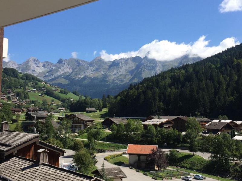 Skiverleih 5-Zimmer-Appartment für 10 Personen (001) - Résidence le Danay - Le Grand Bornand - Balkon