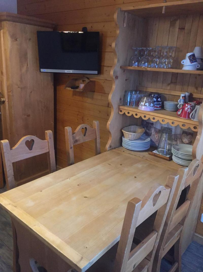 Skiverleih Studio Schlafnische 4 Personen (273) - Résidence le Grépon - Le Grand Bornand - Wohnzimmer