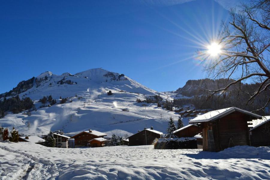 Vacanze in montagna Monolocale con alcova per 4 persone (021) - Résidence le Kodiac - Le Grand Bornand - Esteriore inverno