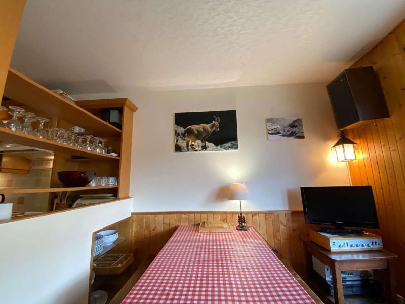 Skiverleih 2-Zimmer-Appartment für 5 Personen (2B) - Résidence le Planay - Le Grand Bornand - Wohnzimmer