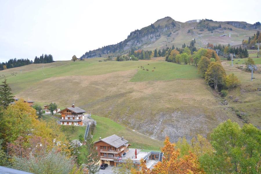 Ski verhuur Appartement 3 kamers 6 personen (1A) - Résidence le Planay - Le Grand Bornand - Balkon