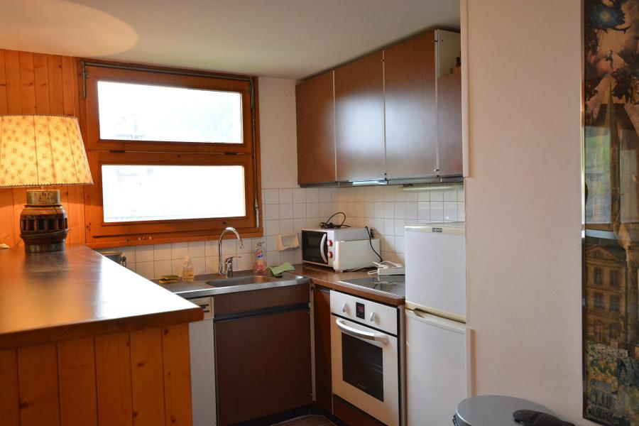 Ski verhuur Appartement 3 kamers 6 personen (1A) - Résidence le Planay - Le Grand Bornand - Keukenblok