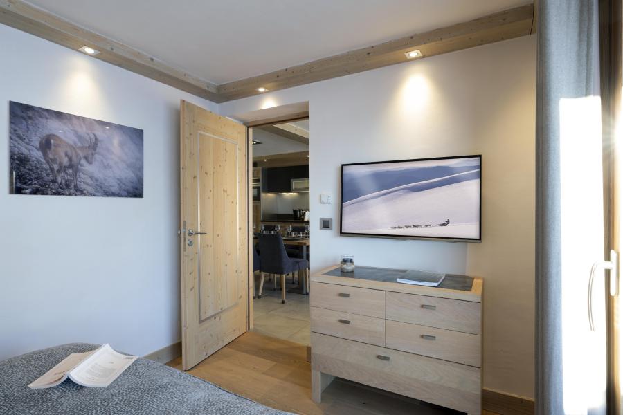 Rent in ski resort 3 room apartment 6 people (confort) - Résidence le Roc des Tours - Le Grand Bornand - Bedroom