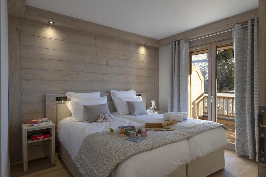 Skiverleih 3-Zimmer-Appartment für 6 Personen (Prestige) - Résidence le Roc des Tours - Le Grand Bornand - Schlafzimmer