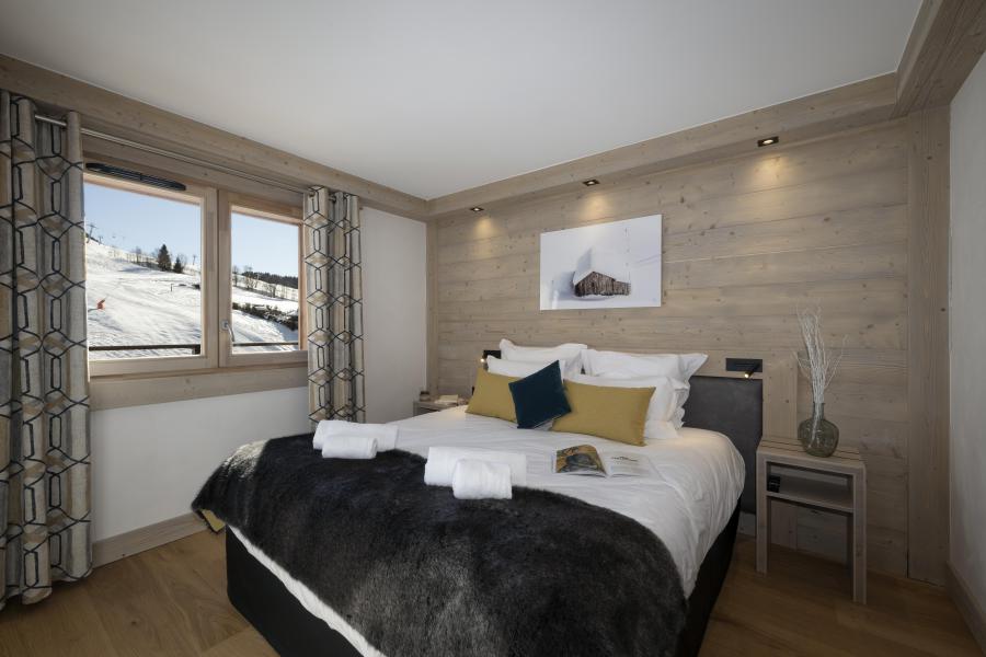 Rent in ski resort 4 room apartment 8 people (Prestige) - Résidence le Roc des Tours - Le Grand Bornand - Bedroom