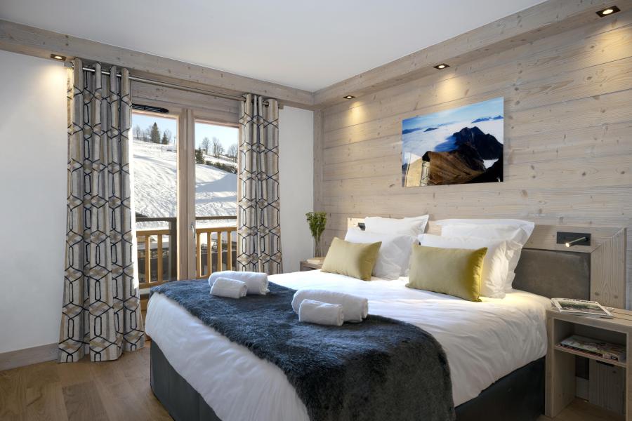 Alquiler al esquí Apartamento 3 piezas para 6 personas (Prestigio) - Résidence le Roc des Tours - Le Grand Bornand - Habitación