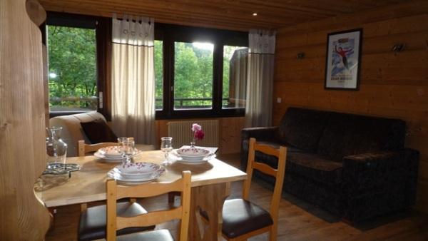 Rent in ski resort Résidence le Tardevant - Le Grand Bornand - Living room