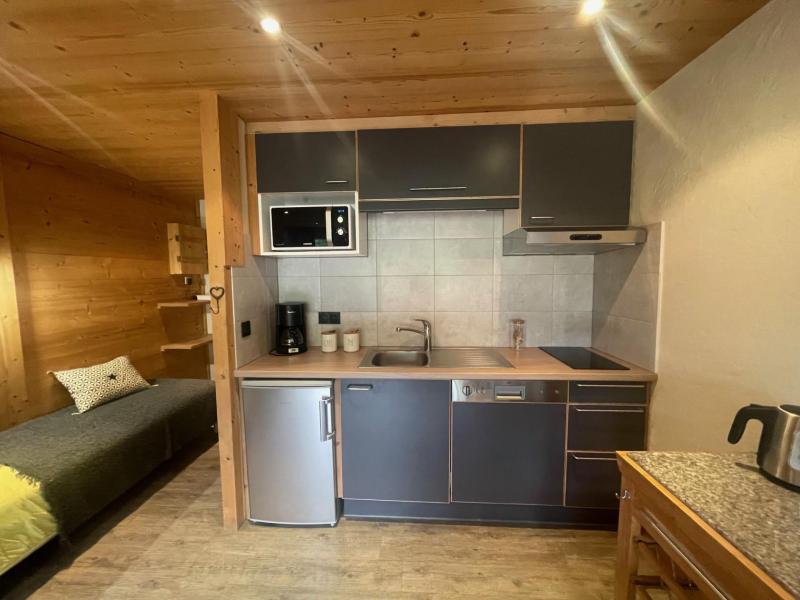 Ski verhuur Studio bergnis 3 personen (1681) - Résidence le Tardevant - Le Grand Bornand - Keukenblok