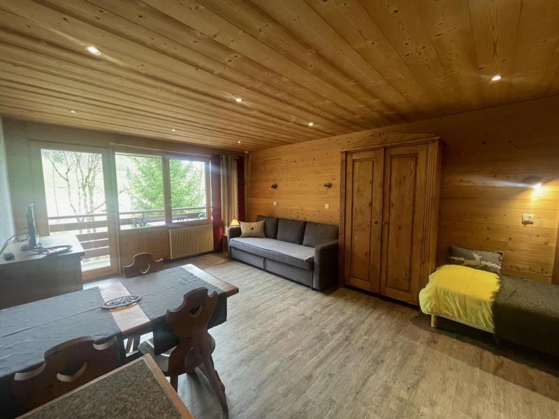 Skiverleih Studio Schlafnische 3 Personen (1681) - Résidence le Tardevant - Le Grand Bornand - Wohnzimmer