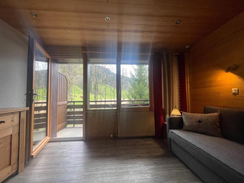Rent in ski resort Studio sleeping corner 3 people (1681) - Résidence le Tardevant - Le Grand Bornand - Living room