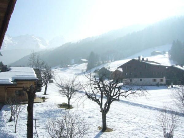 Vacances en montagne Appartement 2 pièces 5 personnes (002) - Résidence le Vieux Noyer - Le Grand Bornand - Extérieur hiver