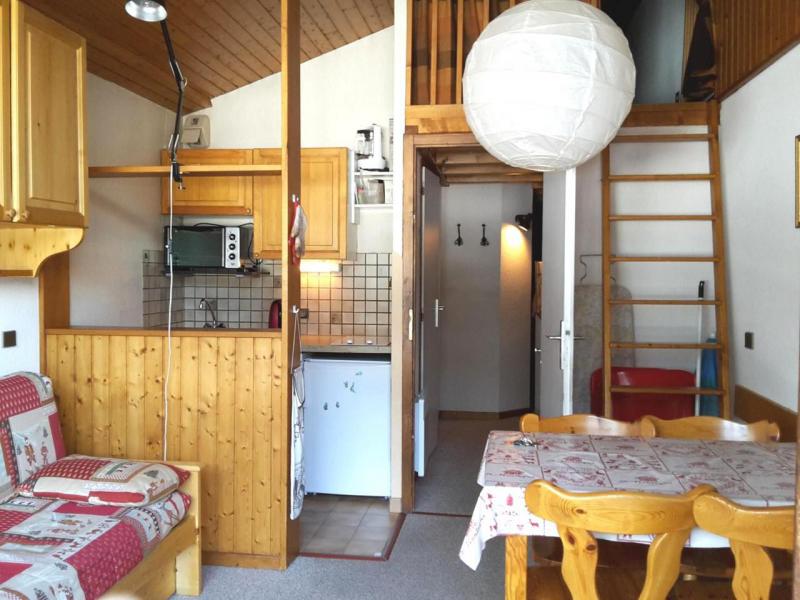 Skiverleih 2-Zimmer-Berghütte für 5 Personen (A3) - Résidence le Yéti - Le Grand Bornand - Wohnzimmer