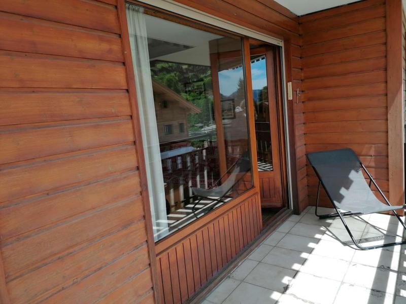 Rent in ski resort 2 room apartment sleeping corner 5 people (540) - Résidence les Busserolles - Le Grand Bornand - Balcony