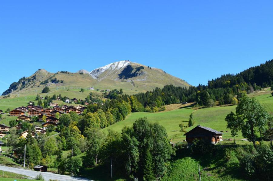 Alquiler al esquí Apartamento cabina 2 piezas para 5 personas (540) - Résidence les Busserolles - Le Grand Bornand - Balcón