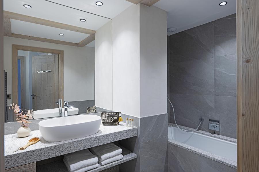 Rent in ski resort 3 room duplex apartment 6 people - Résidence les Chalets de Joy - Le Grand Bornand - Bathroom