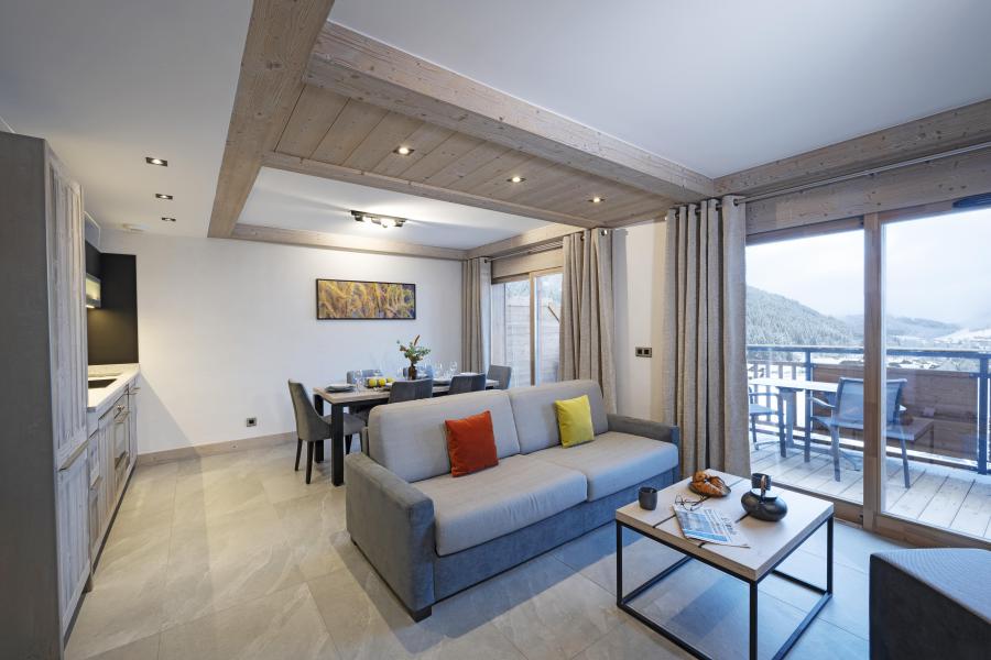 Rent in ski resort 3 room duplex apartment 6 people - Résidence les Chalets de Joy - Le Grand Bornand - Bench seat