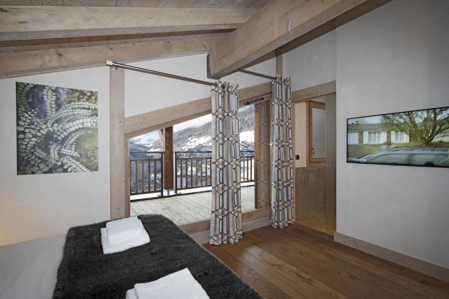 Rent in ski resort 4 room duplex apartment 8 people - Résidence les Chalets de Joy - Le Grand Bornand - Bedroom