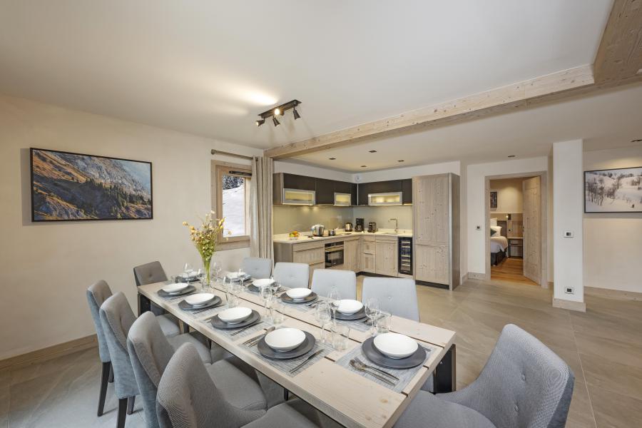 Rent in ski resort 5 room apartment 10 people - Résidence les Chalets de Joy - Le Grand Bornand - Dining area