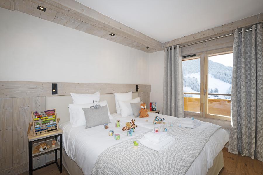 Ski verhuur Appartement 3 kamers 6 personen (Prestige) - Résidence les Chalets de Joy - Le Grand Bornand - Kamer