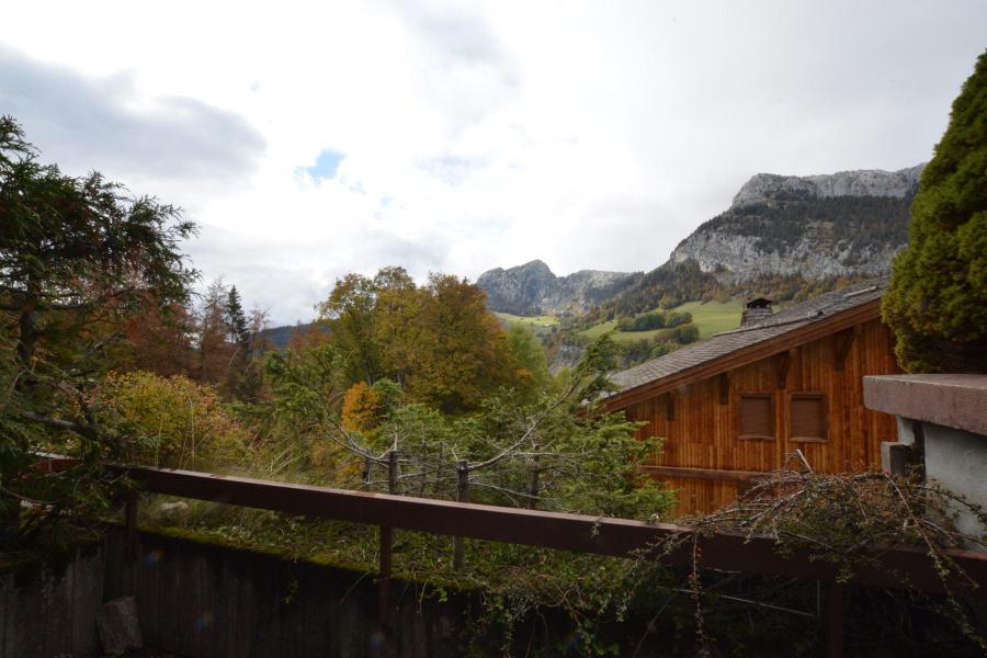 Alquiler al esquí Estudio para 4 personas (008) - Résidence les Cottagnes - Le Grand Bornand - Balcón