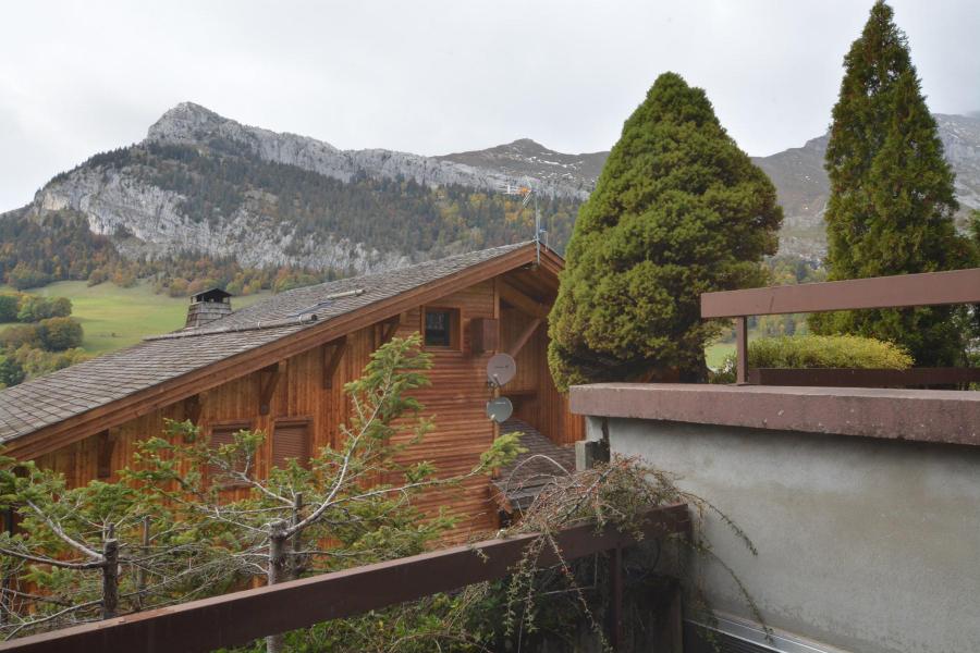 Skiverleih Studio für 4 Personen (008) - Résidence les Cottagnes - Le Grand Bornand - Balkon