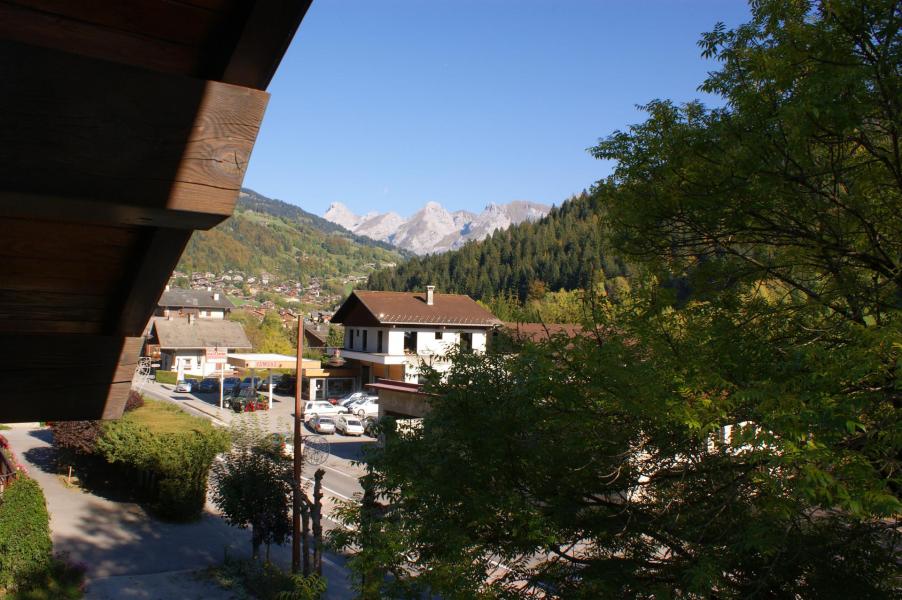 Ski verhuur Appartement 2 kamers 4 personen (1) - Résidence les Raverettes - Le Grand Bornand - Balkon