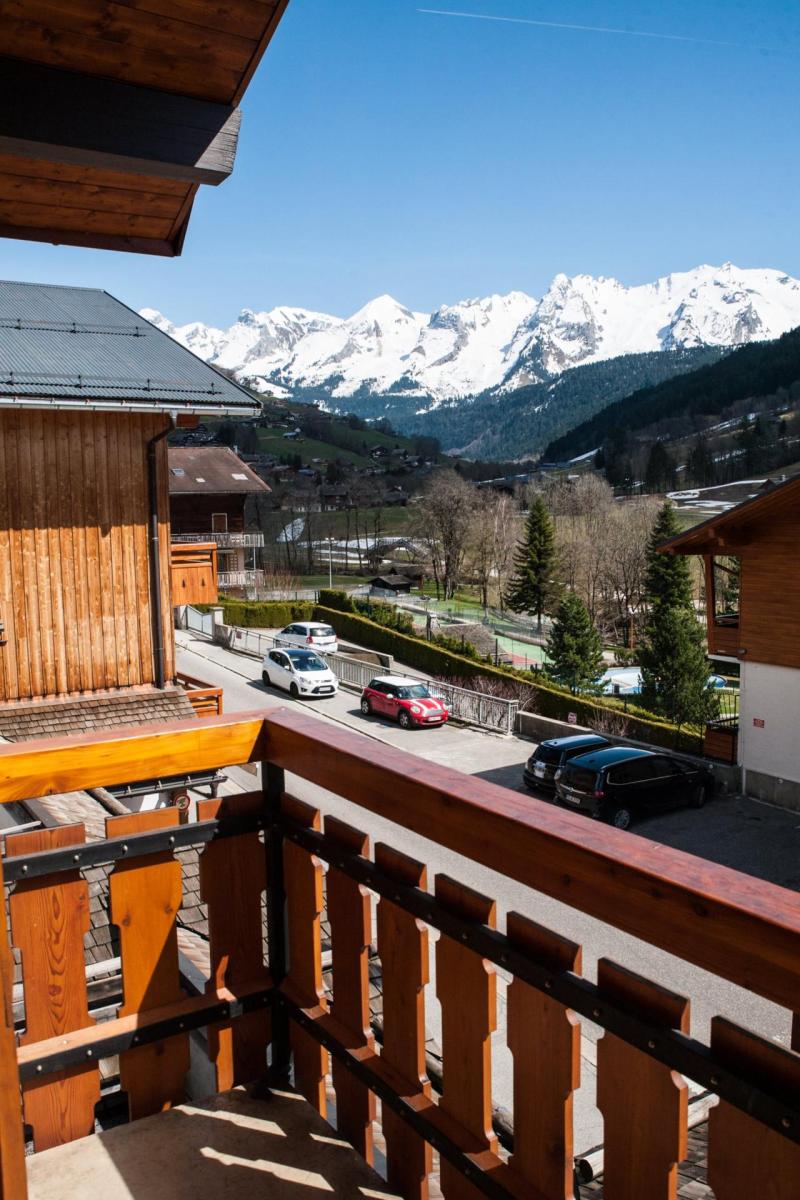 Skiverleih 3-Zimmer-Appartment für 6 Personen (1) - Résidence les Tilleuls - Le Grand Bornand - Terrasse