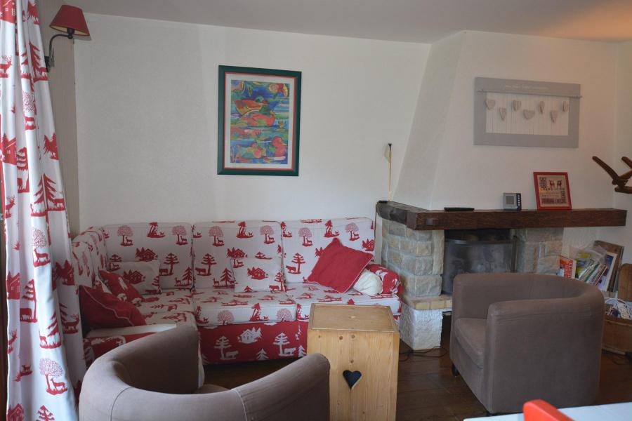 Rent in ski resort 4 room apartment 7 people (I2) - Résidence les Violettes - Le Grand Bornand - Living room