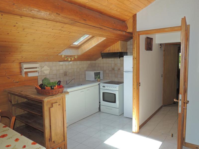 Rent in ski resort 2 room apartment sleeping corner 6 people (042) - Résidence Lou R'Bat Pays - Le Grand Bornand - Kitchenette