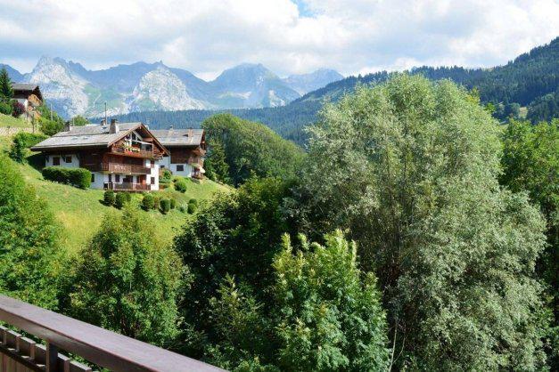 Skiverleih 2-Zimmer-Appartment für 5 Personen (1E) - Résidence Perce Neige - Le Grand Bornand - Balkon