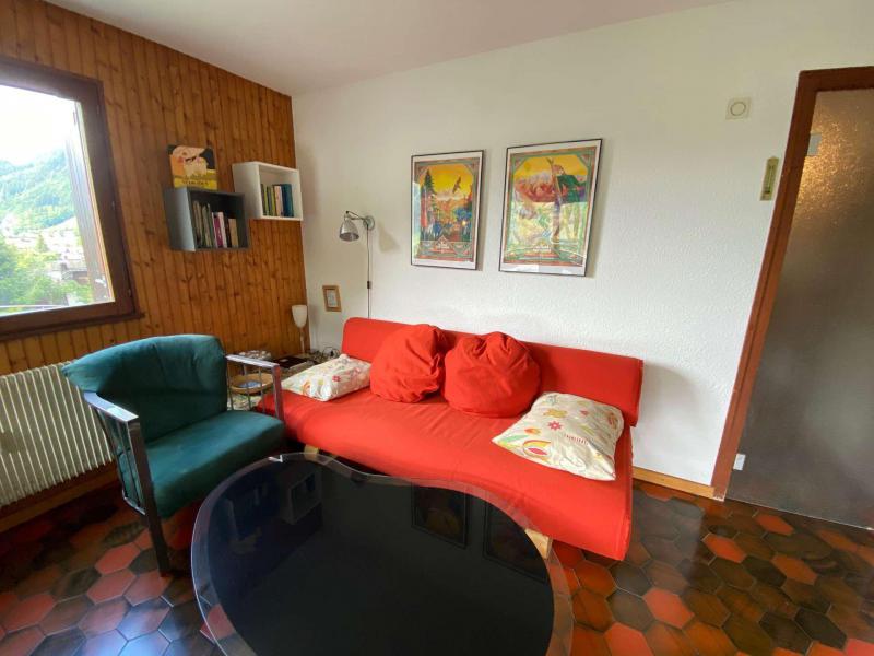 Skiverleih 2-Zimmer-Appartment für 5 Personen (1E) - Résidence Perce Neige - Le Grand Bornand - Wohnzimmer