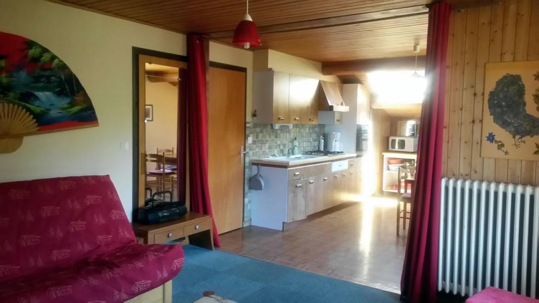 Rent in ski resort 6 room apartment 12 people - Résidence Saint Olivier - Le Grand Bornand - Living room