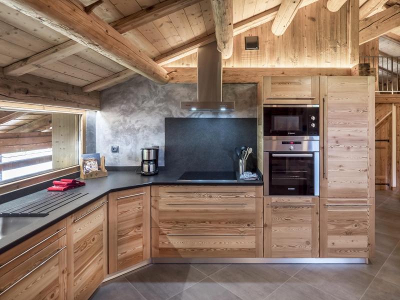 Ski verhuur Appartement 5 kamers 11 personen (302) - Solaret - Chalet 1803 - Le Grand Bornand - Keuken