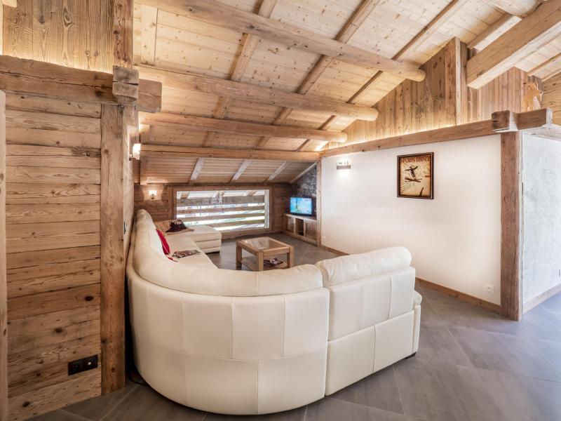 Ski verhuur Appartement 5 kamers 11 personen (302) - Solaret - Chalet 1803 - Le Grand Bornand - Woonkamer