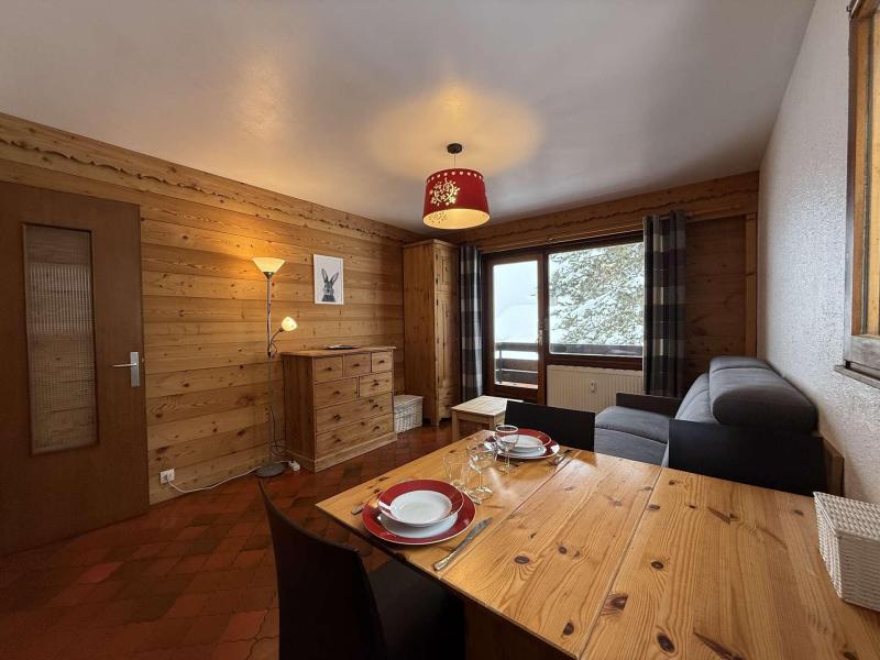 Ski verhuur Studio 2 personen (110-20) - Tournette 1 - Le Grand Bornand - Woonkamer