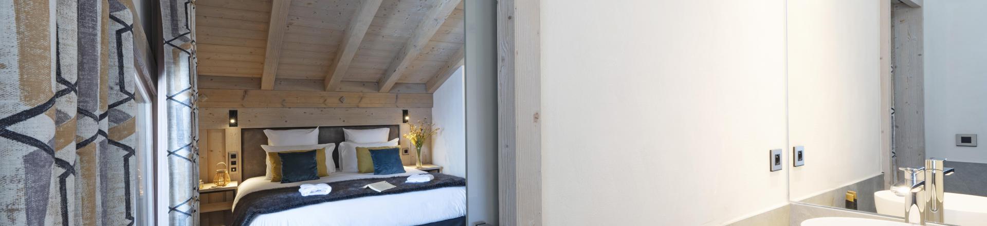 Аренда на лыжном курорте Апартаменты дуплекс 3 комнат 6 чел. - Résidence les Chalets de Joy - Le Grand Bornand - Комната