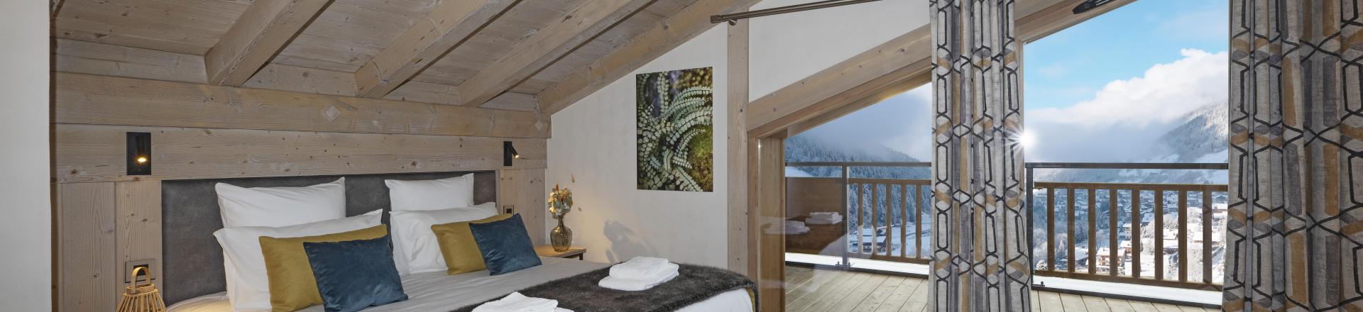 Аренда на лыжном курорте Апартаменты дуплекс 4 комнат 8 чел. - Résidence les Chalets de Joy - Le Grand Bornand - Мансард&