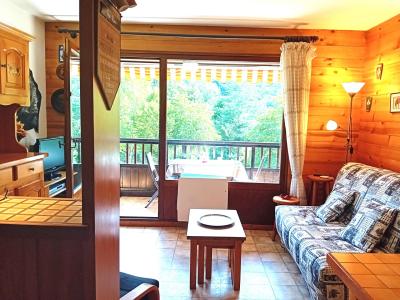 Rent in ski resort 2 room apartment cabin 6 people (B11) - Alpina - Le Grand Bornand - Living room